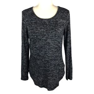 Saks Fifth Avenue Marled Lightweight Knit Sweater